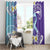 No Story Should End Too Soon Suicide Awareness Window Curtain Purple And Teal Polynesian Ribbon