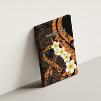 Liver Cancer Awareness Month Canvas Wall Art Awareness Is Key Orange Polynesian Ribbon