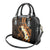 Liver Cancer Awareness Month Shoulder Handbag Awareness Is Key Orange Polynesian Ribbon