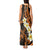 Liver Cancer Awareness Month Tank Maxi Dress Awareness Is Key Orange Polynesian Ribbon