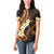 Liver Cancer Awareness Month Women Polo Shirt Awareness Is Key Orange Polynesian Ribbon