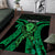 ADHD Awareness Month You Matter Area Rug Green Polynesian Ribbon