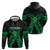 ADHD Awareness Month You Matter Hoodie Green Polynesian Ribbon