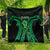 ADHD Awareness Month You Matter Quilt Green Polynesian Ribbon