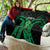 ADHD Awareness Month You Matter Quilt Green Polynesian Ribbon