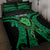 ADHD Awareness Month You Matter Quilt Bed Set Green Polynesian Ribbon