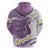 Purple Hawaii Shark Tattoo Hoodie Frangipani With Polynesian Pastel Version