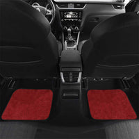 Frangipani Festival Rabaul East New Britain Car Mats Dukduk Dance With Plumeria - Polynesian Pride