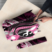 Pink Black Aloha Hawaii Umbrella Polynesian Shark Tattoo Plumeria