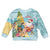 Aloha Hawaii Mele Kalikimaka Kid Ugly Christmas Sweater Chilling Santa With Pineapple - Polynesian Pattern