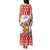 Mele Kalikimaka Hawaii Family Matching Tank Maxi Dress and Hawaiian Shirt Water-skiing Santa Tropical Vibes