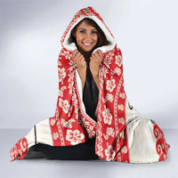 Mele Kalikimaka Hawaii Hooded Blanket Water-skiing Santa Tropical Vibes LT14 - Polynesian Pride