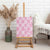 Pink Palaka Japanese Patterns Canvas Wall Art Koi Fish Asanoha Sakura Patchwork Stylized - Polynesian Pride