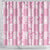 Pink Palaka Japanese Patterns Shower Curtain Koi Fish Asanoha Sakura Patchwork Stylized - Polynesian Pride