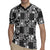 Black Palaka Japanese Patterns Rugby Jersey Koi Fish Asanoha Sakura Patchwork Stylized - Polynesian Pride