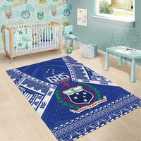 Samoa 685 Area Rug Samoan Pride Coat Of Arms - Polynesian Pride