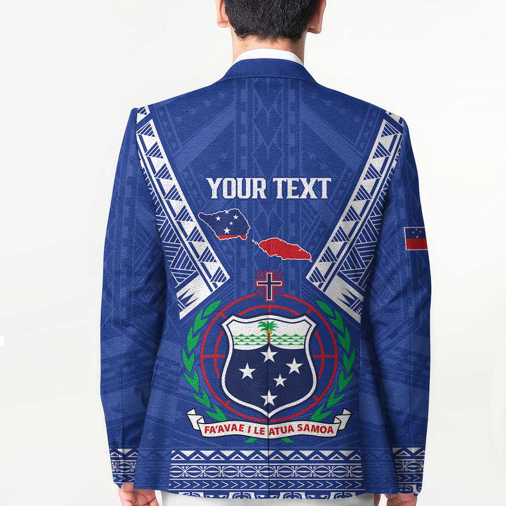 Personalised Samoa 685 Blazer Samoan Pride Coat Of Arms LT14 - Polynesian Pride