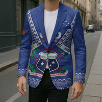 Personalised Samoa 685 Blazer Samoan Pride Coat Of Arms LT14 - Polynesian Pride