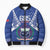 Personalised Samoa 685 Bomber Puffer Jacket Samoan Pride Coat Of Arms - Polynesian Pride