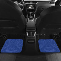 Personalised Samoa 685 Car Mats Samoan Pride Coat Of Arms LT14 Set 2pcs - Back Blue - Polynesian Pride