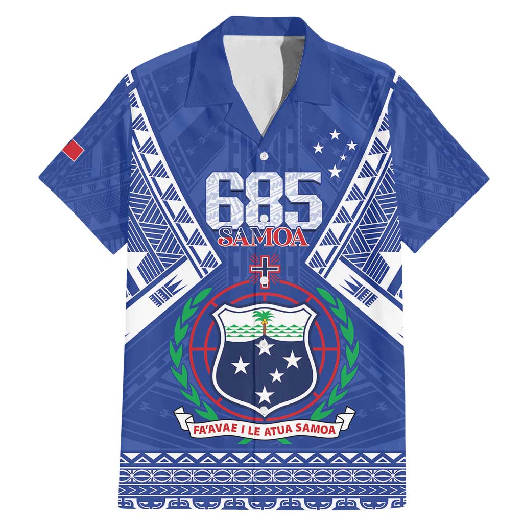 Personalised Samoa 685 Family Matching Mermaid Dress and Hawaiian Shirt Samoan Pride Coat Of Arms - Polynesian Pride