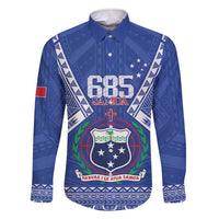 Personalised Samoa 685 Family Matching Short Sleeve Bodycon Dress and Hawaiian Shirt Samoan Pride Coat Of Arms - Polynesian Pride
