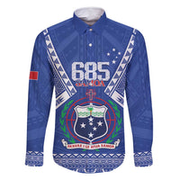 Personalised Samoa 685 Family Matching Tank Maxi Dress and Hawaiian Shirt Samoan Pride Coat Of Arms - Polynesian Pride