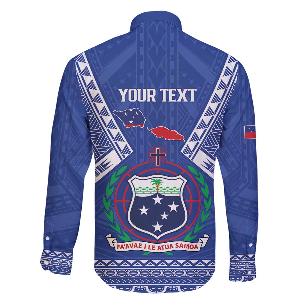 Personalised Samoa 685 Family Matching Tank Maxi Dress and Hawaiian Shirt Samoan Pride Coat Of Arms - Polynesian Pride