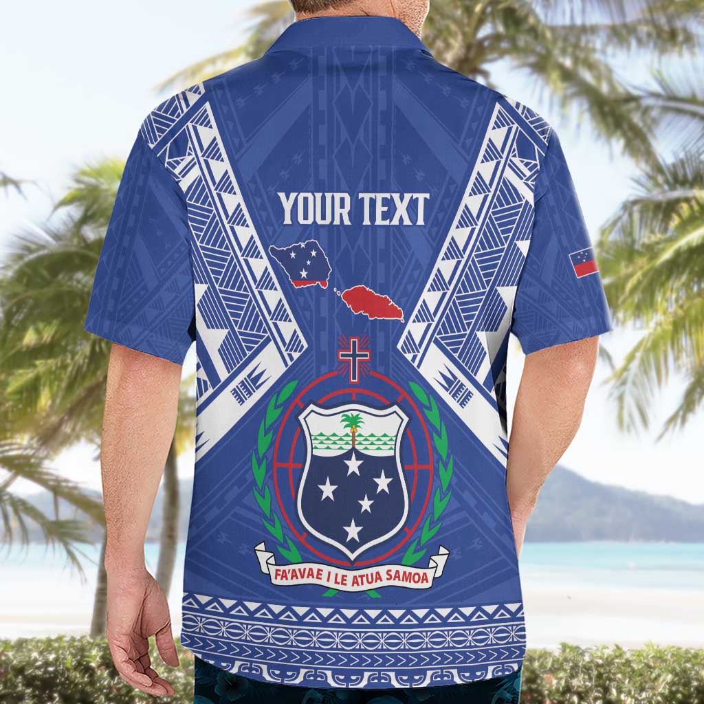 Personalised Samoa 685 Hawaiian Shirt Samoan Pride Coat Of Arms LT14 - Polynesian Pride