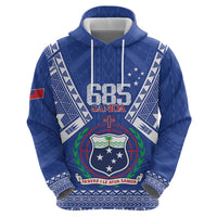 Personalised Samoa 685 Hoodie Samoan Pride Coat Of Arms - Polynesian Pride