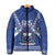 Personalised Samoa 685 Padded Jacket Samoan Pride Coat Of Arms - Polynesian Pride