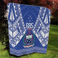 Samoa 685 Quilt Samoan Pride Coat Of Arms - Polynesian Pride