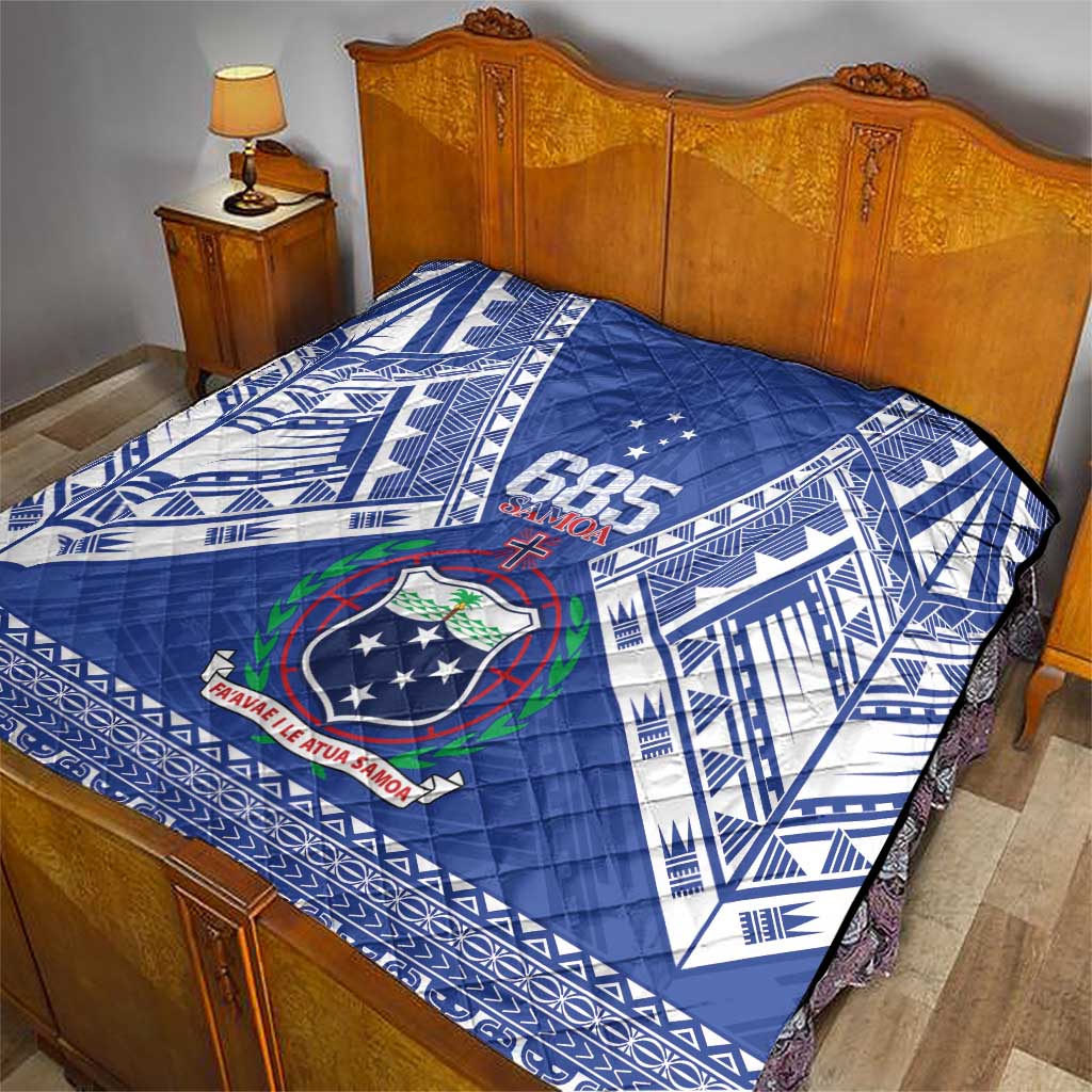 Samoa 685 Quilt Samoan Pride Coat Of Arms - Polynesian Pride