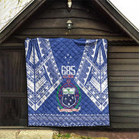 Samoa 685 Quilt Samoan Pride Coat Of Arms - Polynesian Pride
