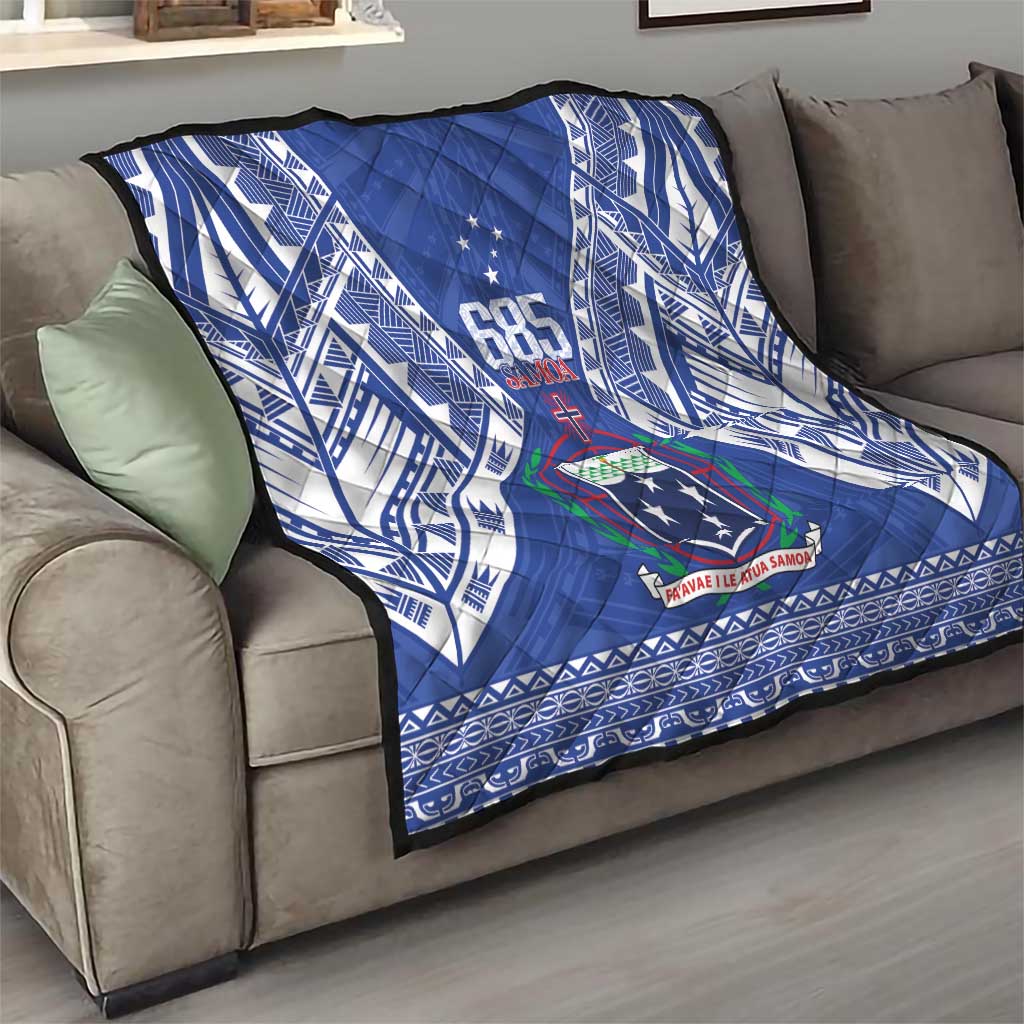 Samoa 685 Quilt Samoan Pride Coat Of Arms - Polynesian Pride