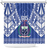 Samoa 685 Shower Curtain Samoan Pride Coat Of Arms - Polynesian Pride