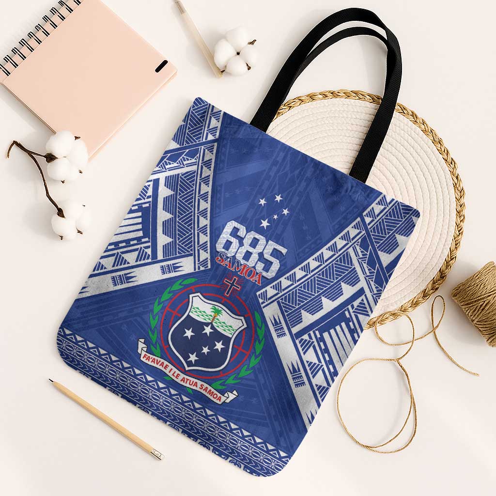 Samoa 685 Tote Bag Samoan Pride Coat Of Arms - Polynesian Pride