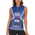 Personalised Samoa 685 Women Sleeveless Polo Shirt Samoan Pride Coat Of Arms - Polynesian Pride