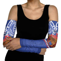 Toa Samoa Rugby Arm Sleeves 685 Pride Tanoa Ula Fala - Polynesian Pride