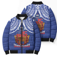 Toa Samoa Rugby Bomber Puffer Jacket 685 Pride Tanoa Ula Fala - Polynesian Pride