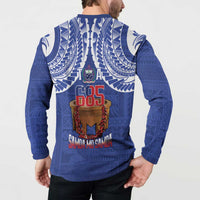 Toa Samoa Rugby Button Sweatshirt 685 Pride Tanoa Ula Fala - Polynesian Pride