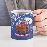 Toa Samoa Rugby Ceramic Mug 685 Pride Tanoa Ula Fala - Polynesian Pride