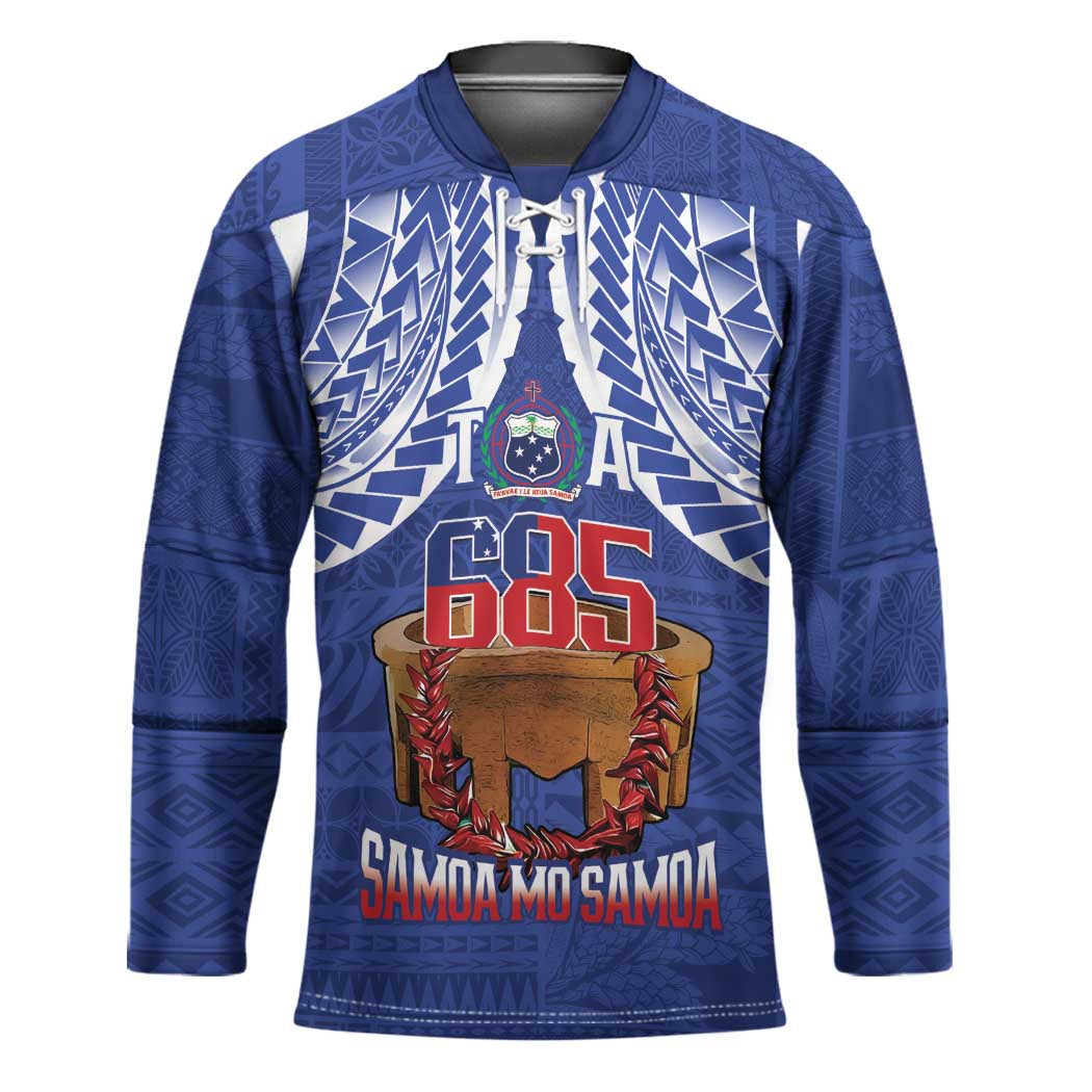 Toa Samoa Rugby Hockey Jersey 685 Pride Tanoa Ula Fala - Polynesian Pride