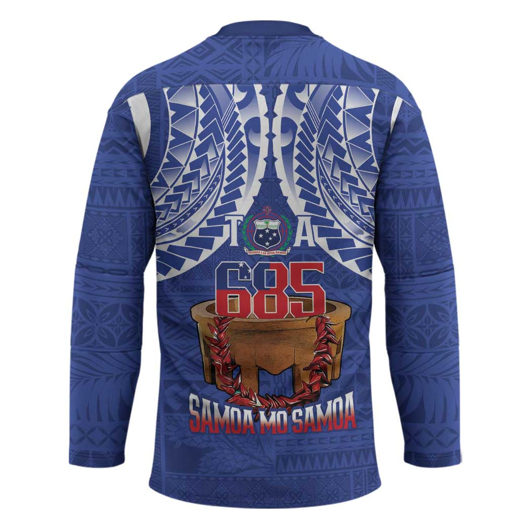 Toa Samoa Rugby Hockey Jersey 685 Pride Tanoa Ula Fala - Polynesian Pride