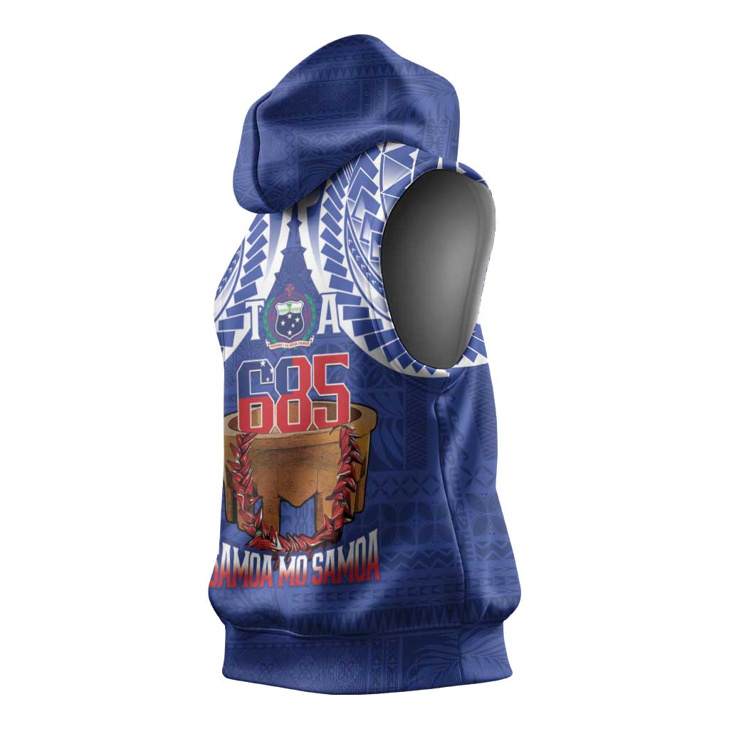 Toa Samoa Rugby Sleeveless Hoodie 685 Pride Tanoa Ula Fala - Polynesian Pride
