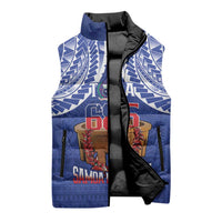 Toa Samoa Rugby Sleeveless Puffer Jacket 685 Pride Tanoa Ula Fala - Polynesian Pride