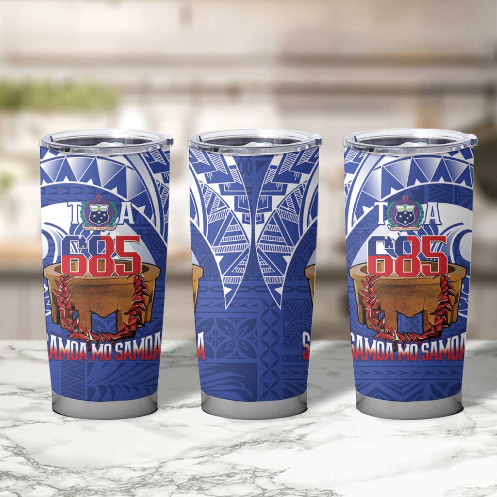 Toa Samoa Rugby Tumbler Cup 685 Pride Tanoa Ula Fala - Polynesian Pride