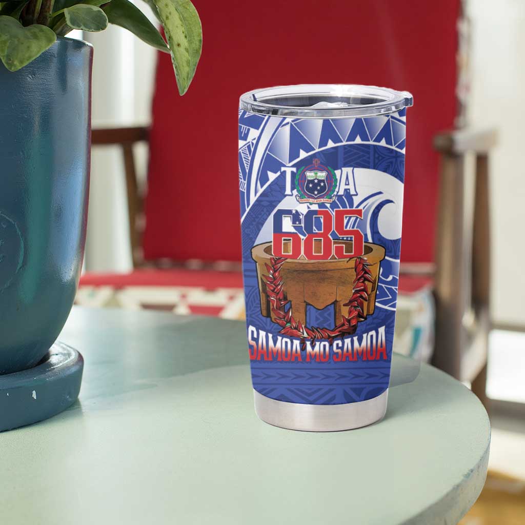 Toa Samoa Rugby Tumbler Cup 685 Pride Tanoa Ula Fala - Polynesian Pride
