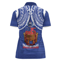 Toa Samoa Rugby Women Polo Shirt 685 Pride Tanoa Ula Fala - Polynesian Pride