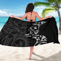 White Ribbon Day New Zealand Sarong Aotearoa Maori Pattern LT14 - Polynesian Pride